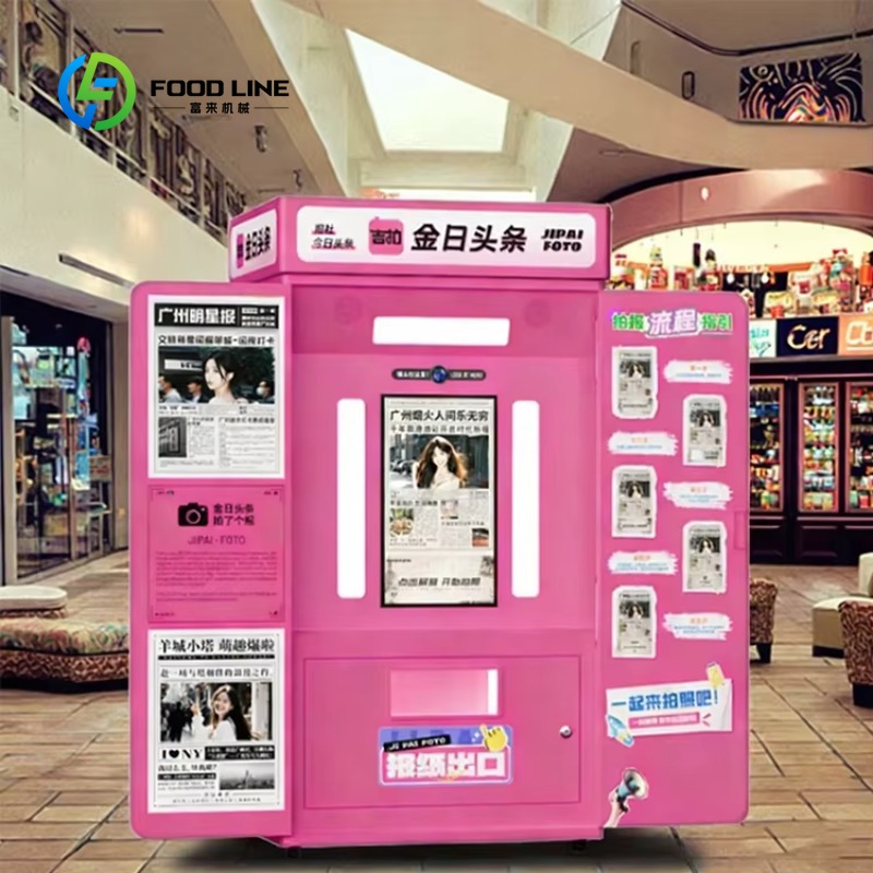 Commercial Photo Printing Kiosk - Chiosco fotografico personalizzato in stile retrò