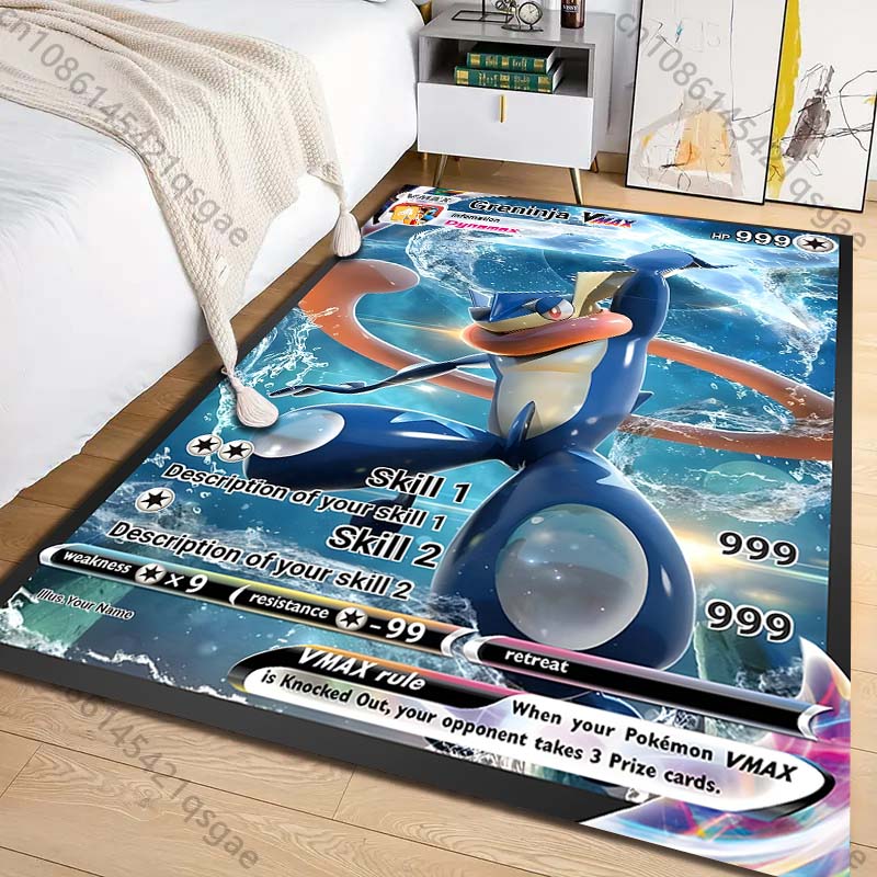 Commercial Printing & Packaging Pvt Ltd - Tappeto con Stampa di Carte Pokémon