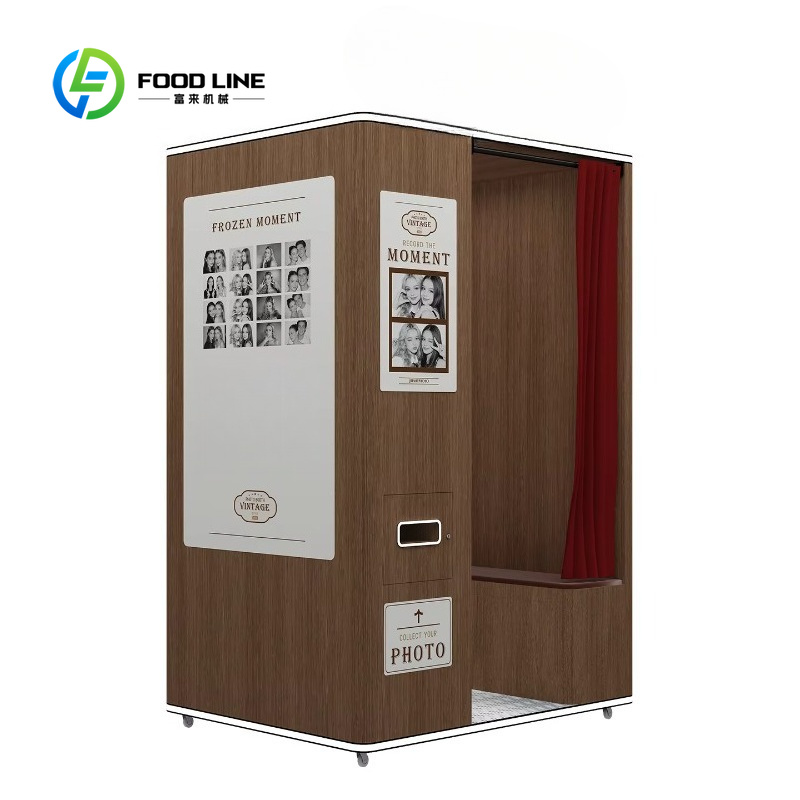 Commercial Photo Printing Kiosk - Chiosco fotografico vintage personalizzato per selfie,