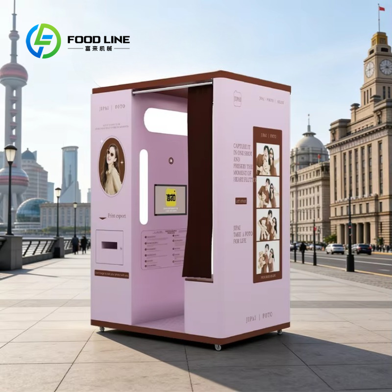 Commercial Photo Printing Kiosk - Cabina per selfie personalizzata con stampa