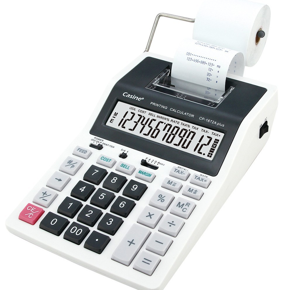 Commercial Printing Calculator - Calcolatrice per ufficio, finanza, stampa monocromatica,