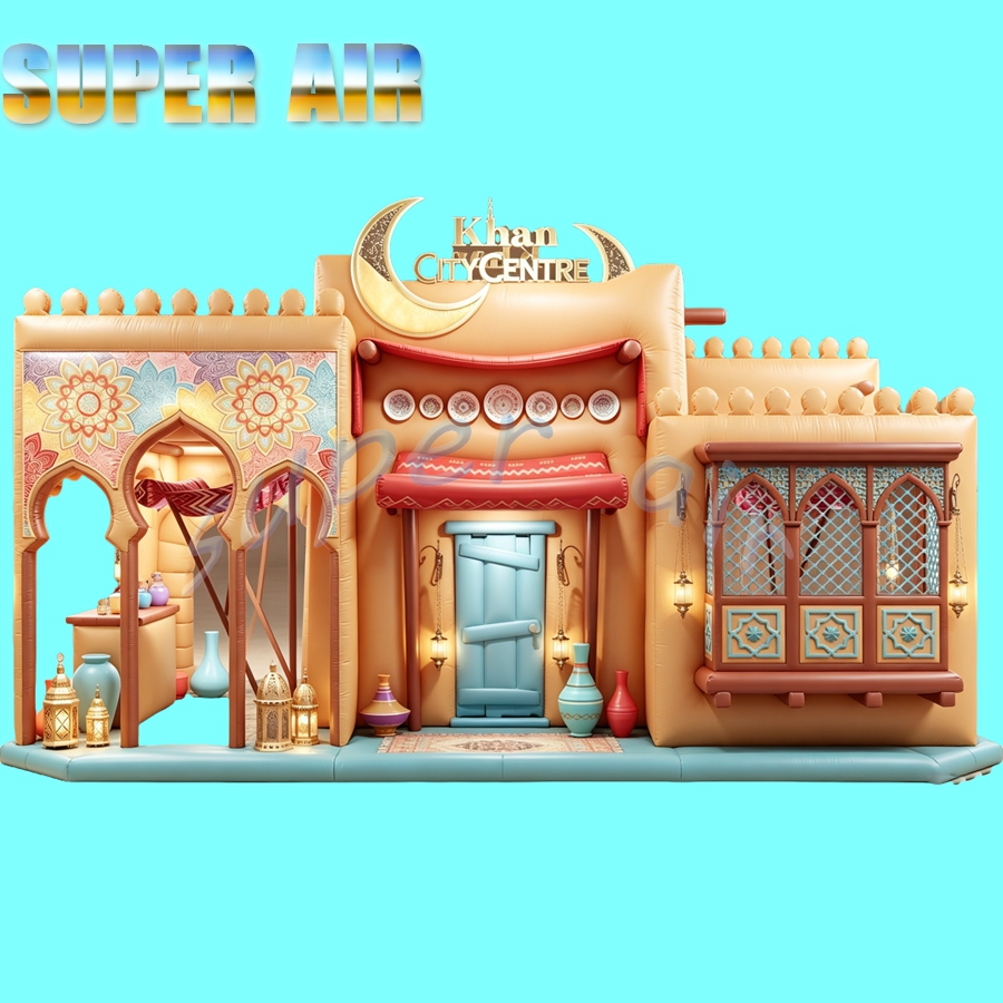 Commercial Printing Market - Casa Gonfiabile Personalizzata 3m per Ramadan,