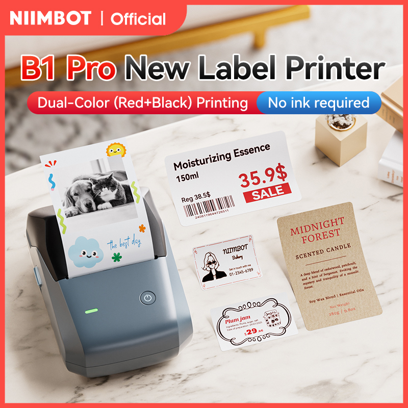 Commercial Printing Definition - Stampante di Etichette Niimbot B1 Pro,