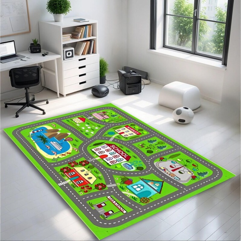 Commercial Road Printing - Tappeto con Stampa di Circuito Automobilistico