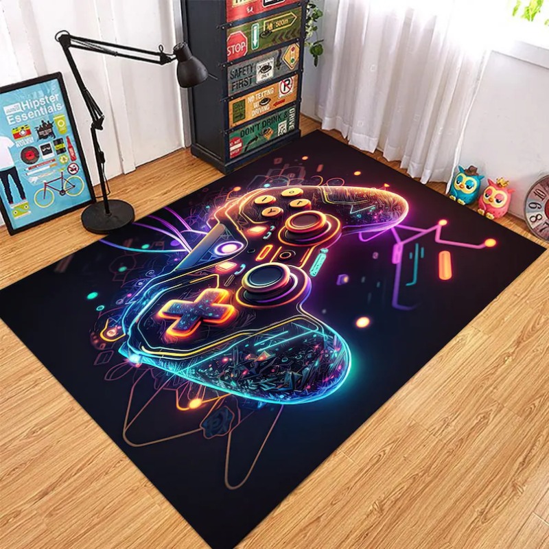 Commercial Printing & Packaging Pvt Ltd - Tappeto Area Controller di Gioco Neon