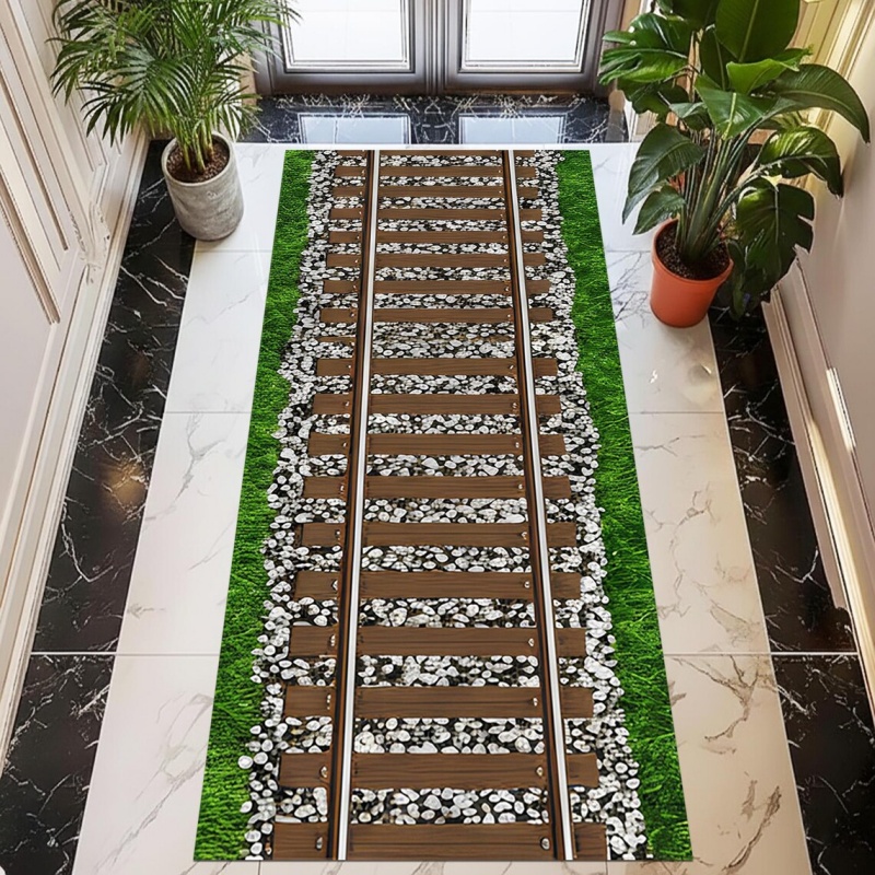 Tappeto Runner Track Green Spa - Commercial Road Printing recensione e prezzo
