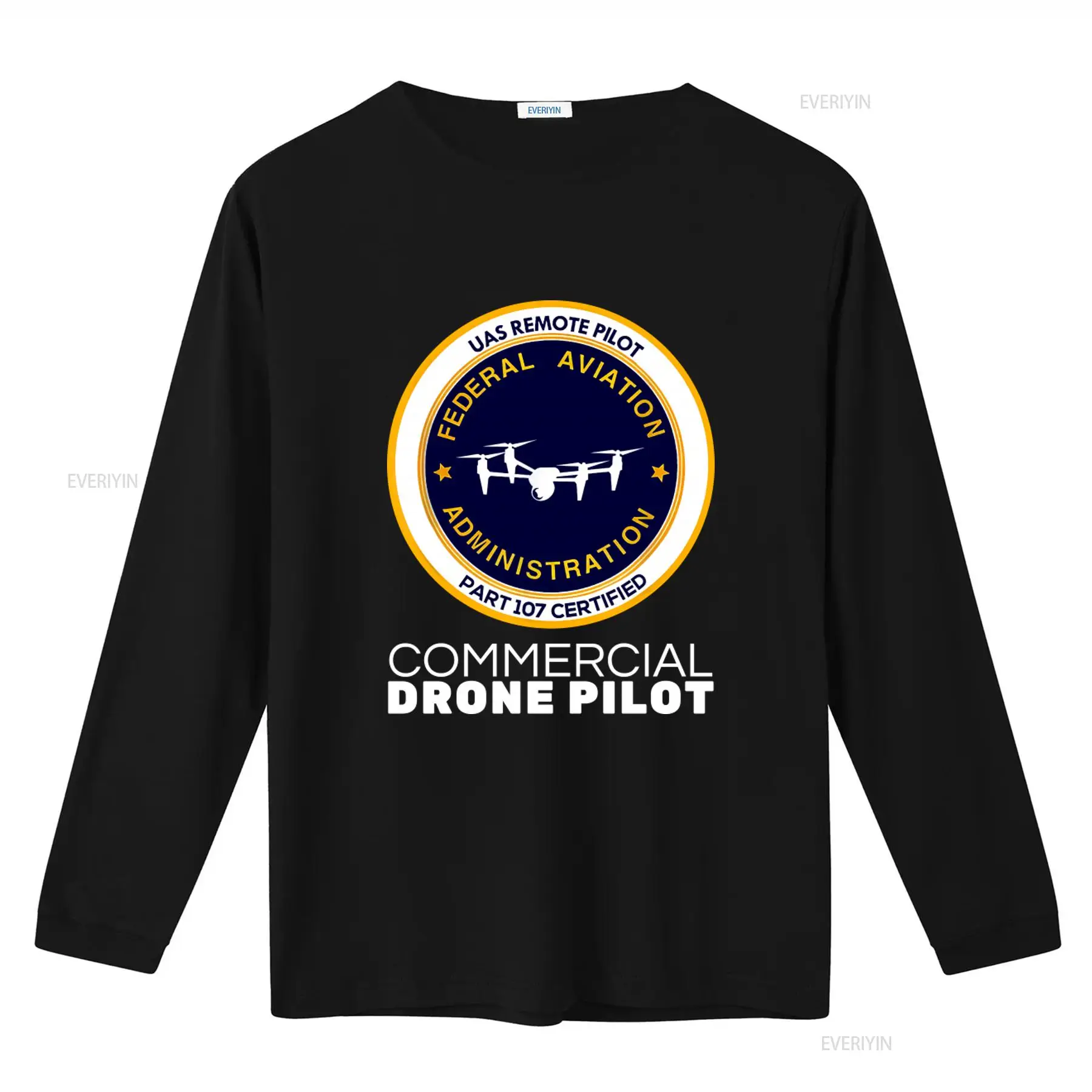 T-shirt UAS Remote Pilot Part  - Commercial Printing & Packaging Pvt Ltd recensione e prezzo