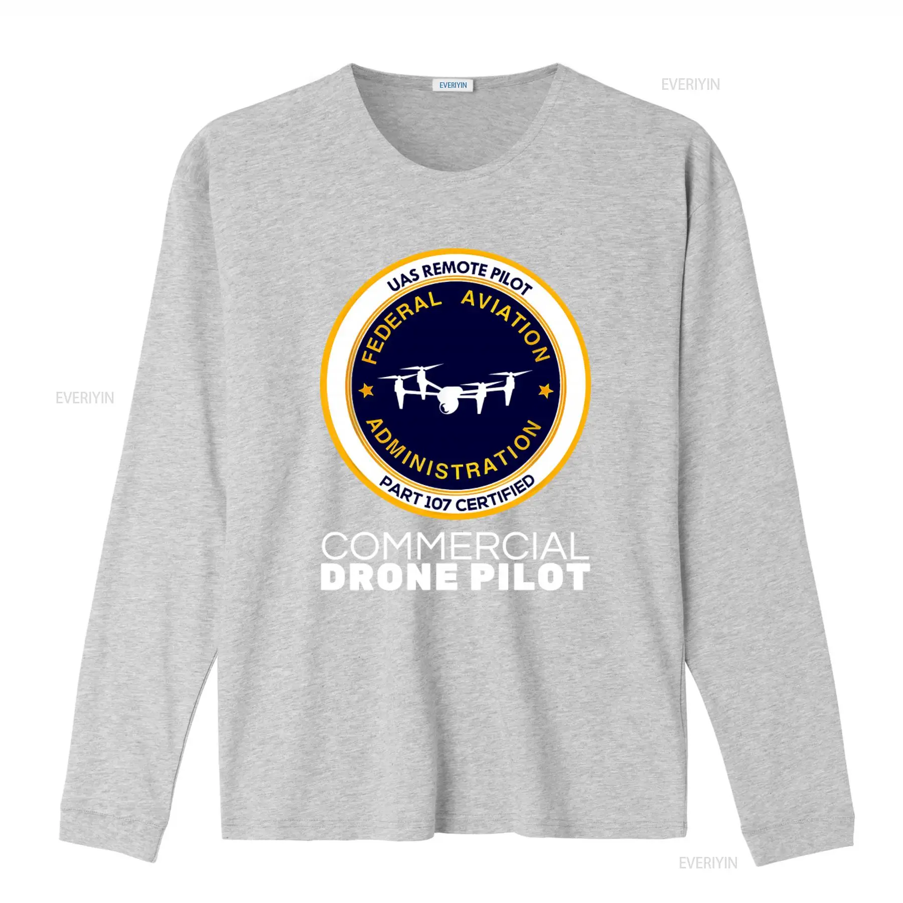 T-shirt UAS Remote Pilot Part  - Commercial Printing & Packaging Pvt Ltd recensione e prezzo