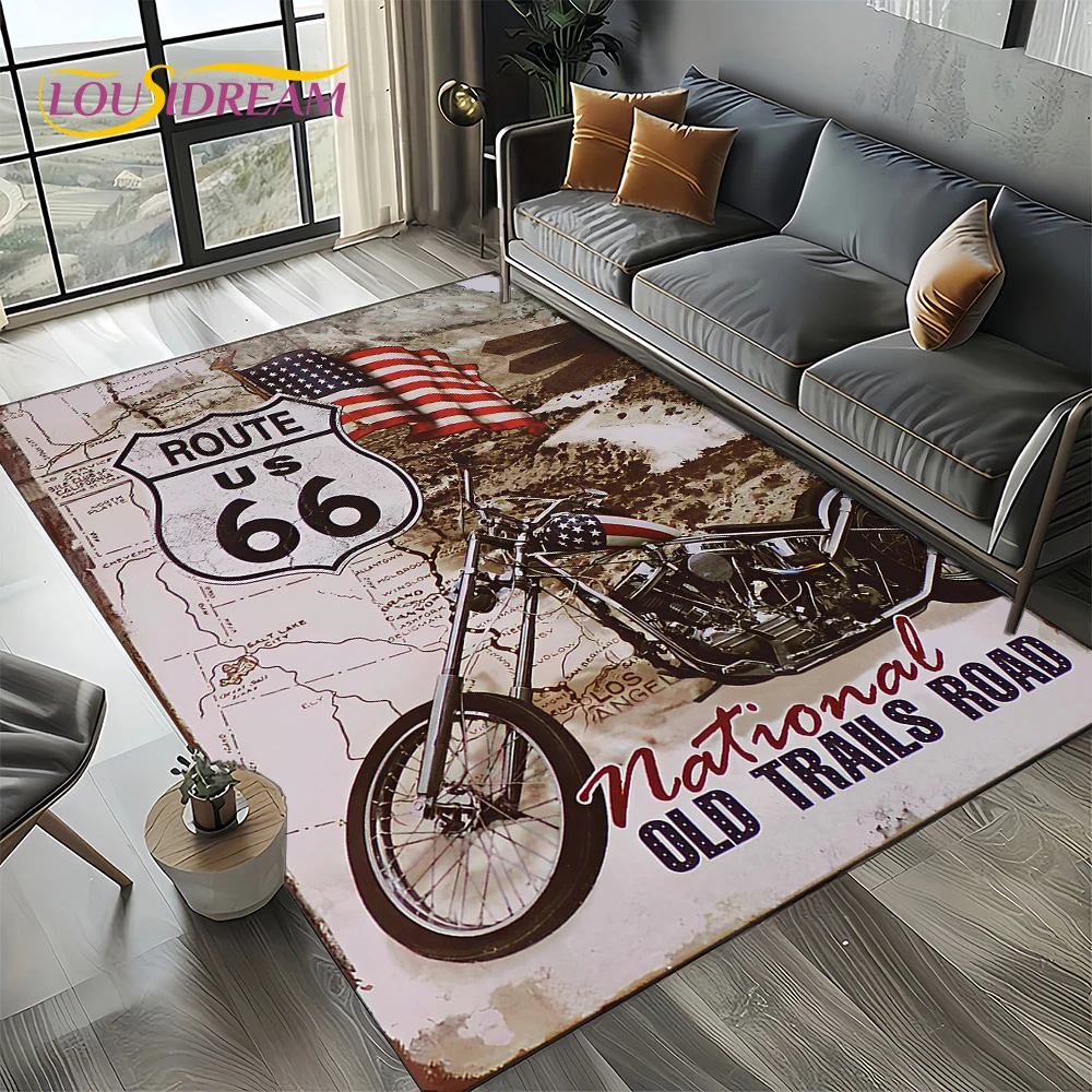 Route 66 Retro America Histori - Commercial Road Printing recensione e prezzo