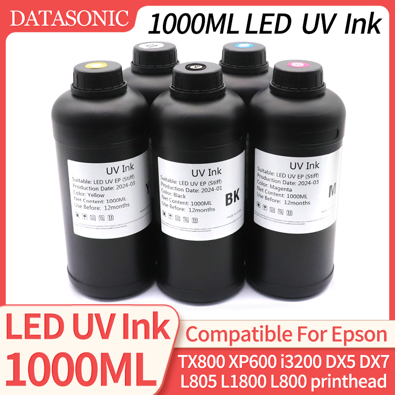 1000ML LED Inchiostro UV Per T - Uv Flatbed Printer recensione e prezzo