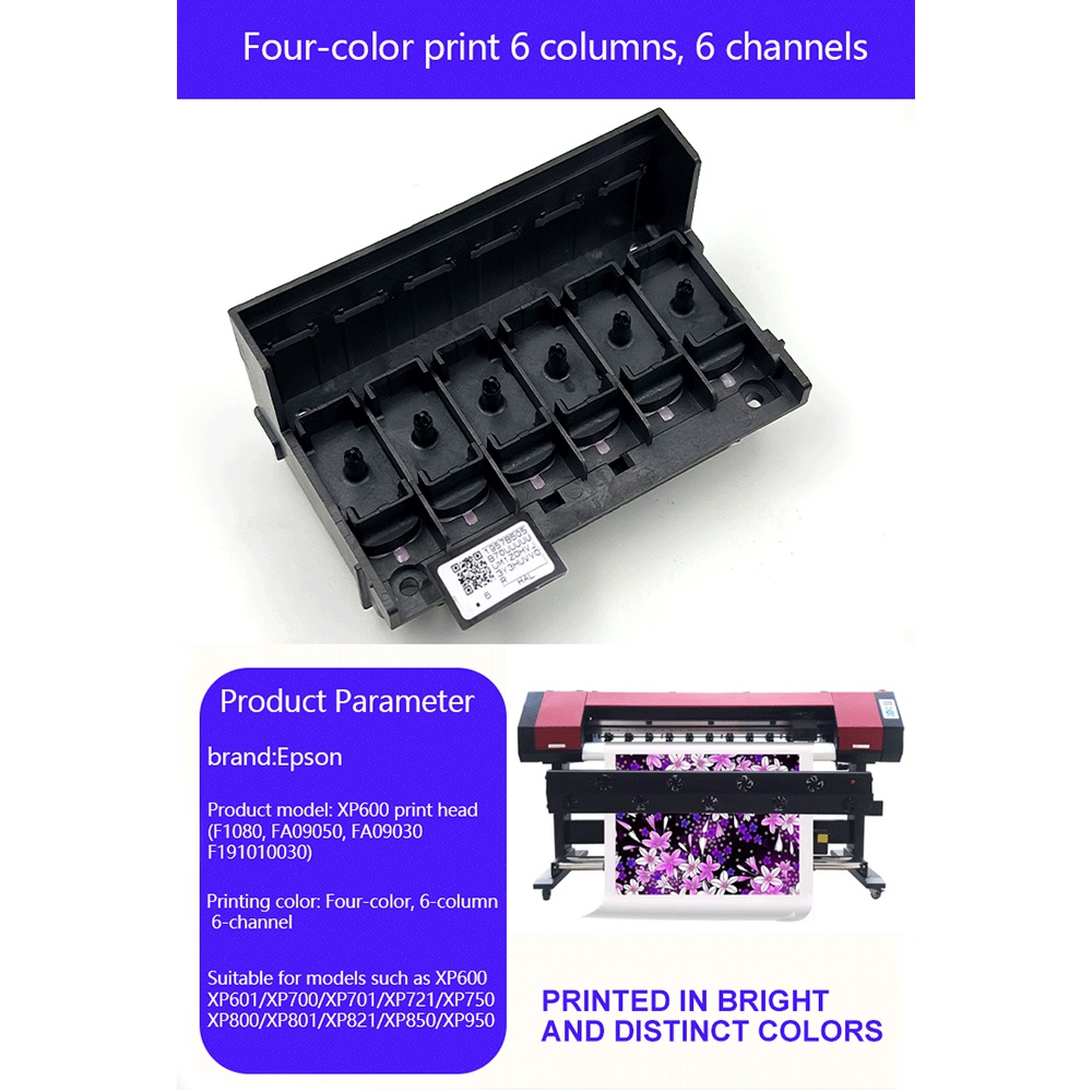 Testina di stampa Epson XP600  - Uv Flatbed Printer recensione e prezzo